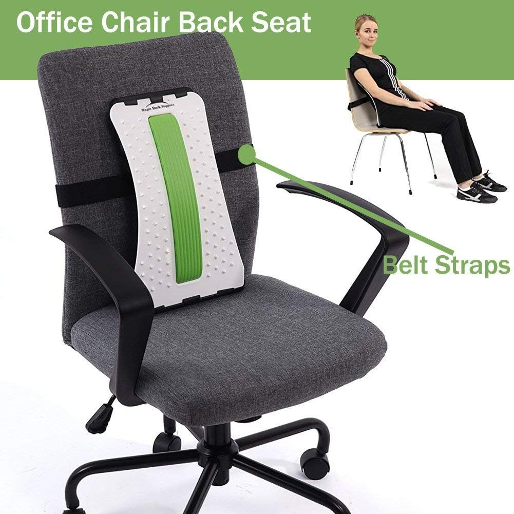 JIAHAO Multi-Level Back Stretching Device,Back Massager Lumbar Support Stretcher Spinal Pain Relieve Back Pain Muscle Pain Relief - Image 5