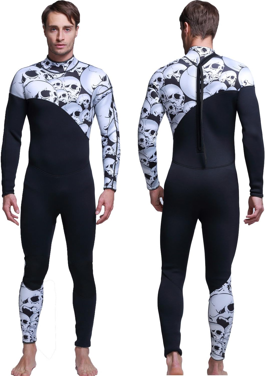 MYLEDI 3mm Neoprene Full Body Surfing and Diving Suit Mens Wetsuit