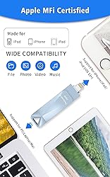 Apple MFi Certified Photo Stick for iPhone 256GB
