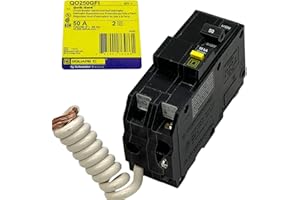 Square D Ground Fault Circuit Breaker, QO250GFI