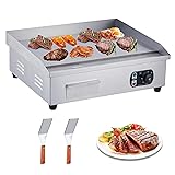 GarveeTech 1600W 21" Electric Countertop Flat Top