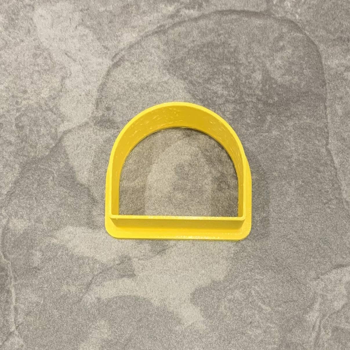 Short Arched pendant polymer clay cutter