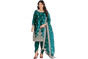 Designer Niyati Premium Velvet Embroidered Salwar Suit with Dupatta | Elegant Eid Festive & Wedding Party Wear