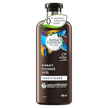 Herbal Essences Coconut Milk CONDITIONER- For Hydration- No Paraben, No Colorants, No Gluten , 400 ML