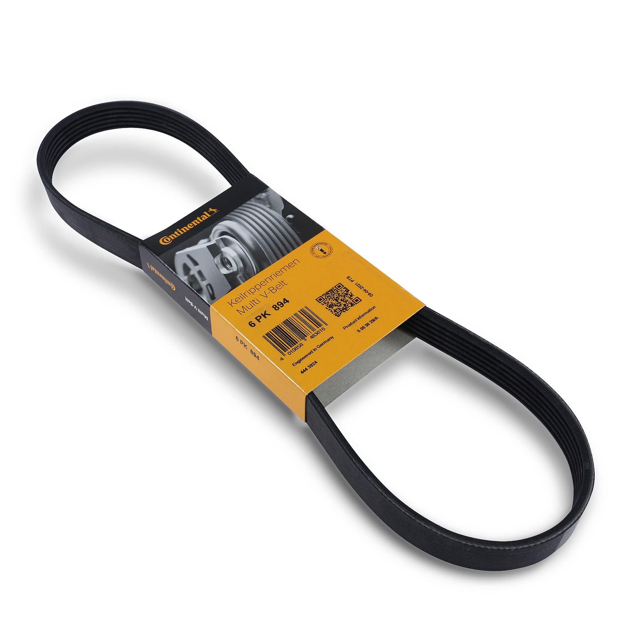 DRIVE BELT Drive Belt 6PK0894, black