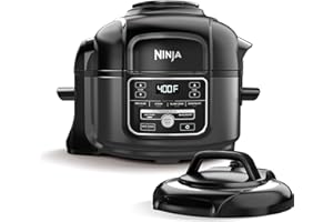 Ninja Foodi 7-in-1 Pressure, Slow Cooker, Air Fryer and More, with 5-Quart Capacity and 15 Recipe Book Inspiration Guide, and