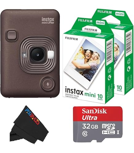 Amazon.com : Fujifilm INSTAX Mini LiPlay Hybrid Instant Camera