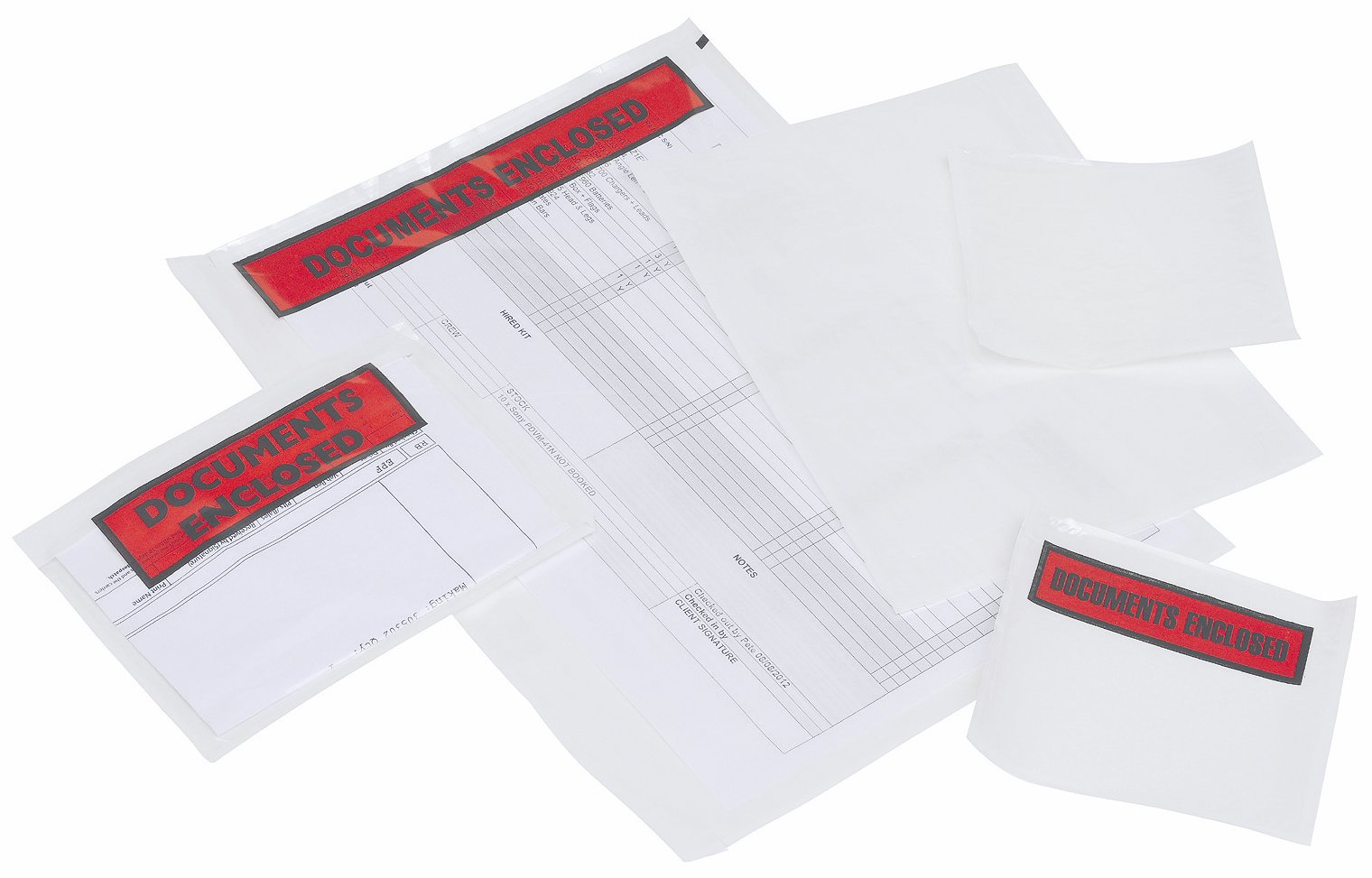 Tenzalope Packing-list Envelopes Polythene A5 Plain 225 x 165mm Ref A51 [Pack of 1000]
