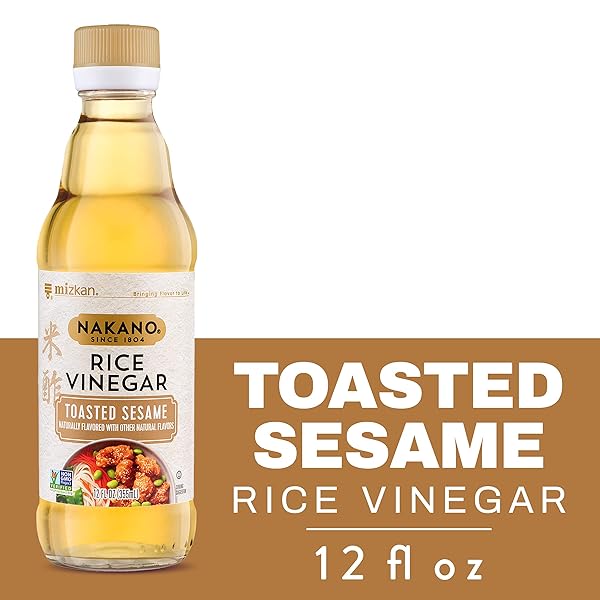 NAKANO VINEGAR SESAME RICE, 12 OZ,TOASTED SESAME