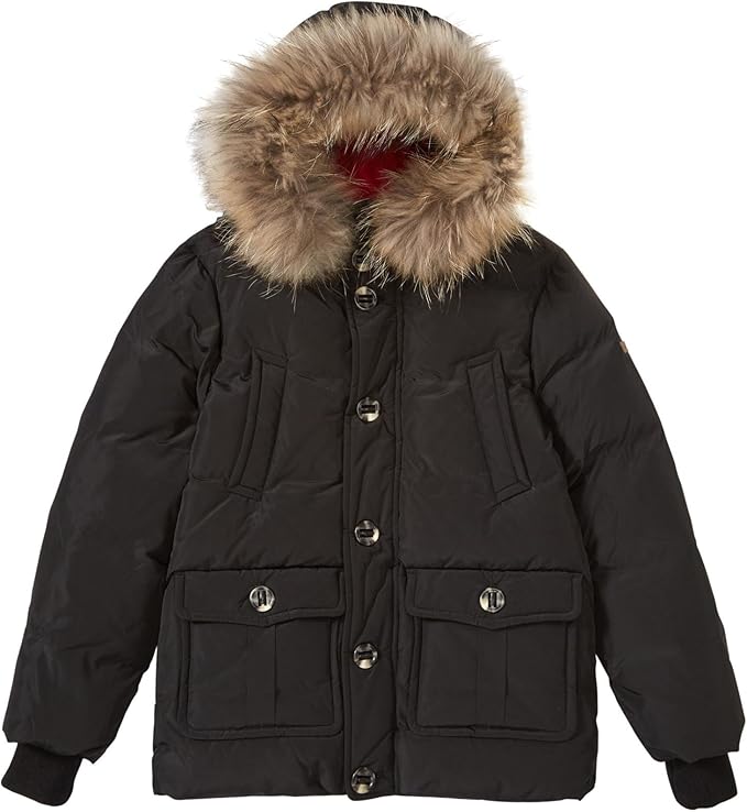 Mackage Mini Big Boys' Down Coat (Toddler/Kid) Black Clothing