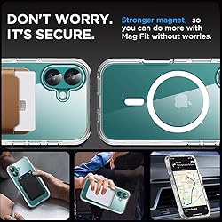AICase for iPhone 16 Case Clear[Compatible with