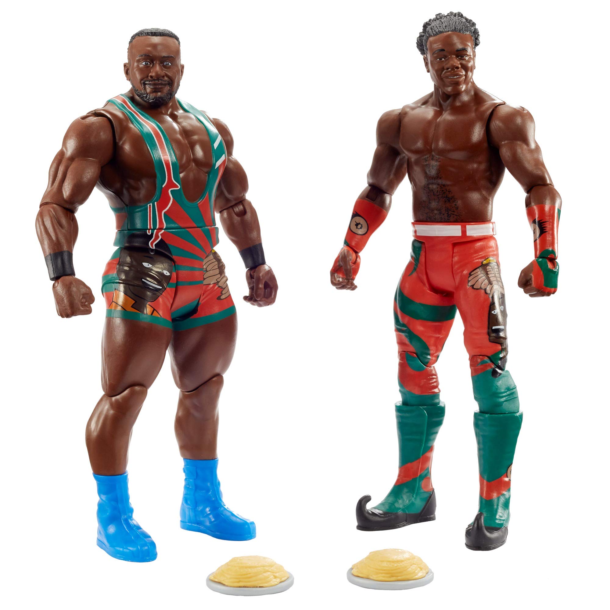 WWE MATTEL GLB25 WWE Big E & Xavier Woods 2-Pack