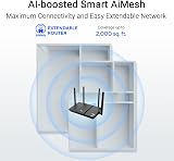 ASUS RT-BE50 Dual-Band WiFi 7 Router 3600 Mbps 2.5G Port AiMesh Extendable view 3