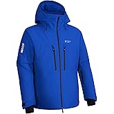 Pioneer Camp Men's Ski Jacket Waterproof Insulated Snowboard Gear Cold Weather Winter Warm Mountain Snow Coat