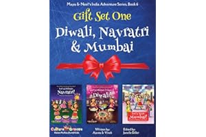 GIFT SET ONE (Diwali, Navratri, Mumbai): Maya & Neel's India Adventure Series