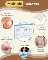 Lictin Breast Shells 2pcs Milk Collector 60ml Reusable Silicone Nursing Cup view 4