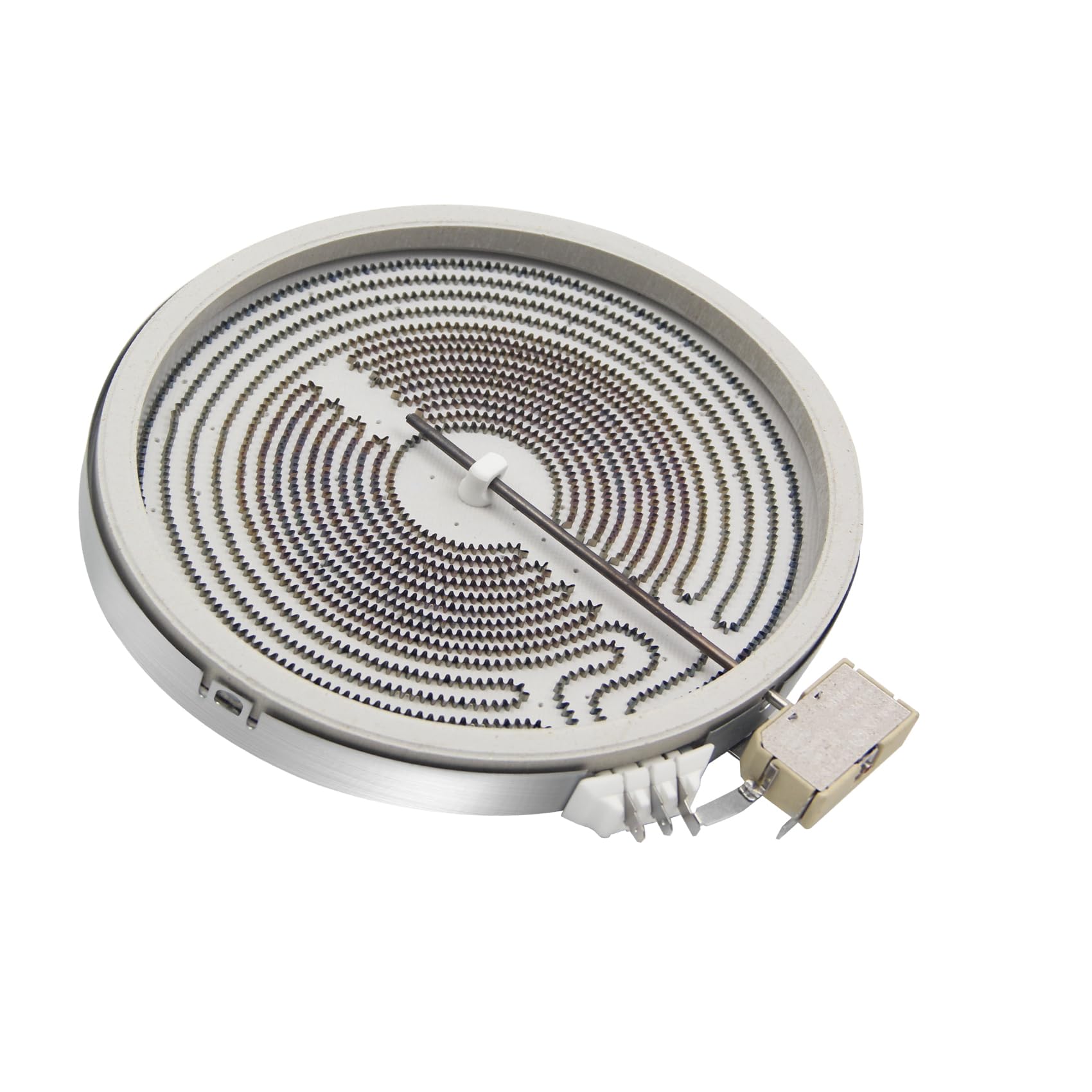 Photo 1 of Upgraded WB30T10099 9-in Dual Haliant/Radiant Surface Element WB30T10044 WB30T10035 Compatible with GE Electric Ranges Replace WB30T10050 WB30K5032 Haliant Surface Element