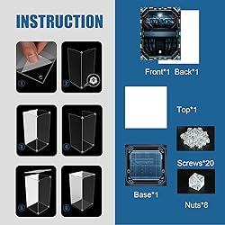 Acrylic Display Case for Lego Star Wars 75349