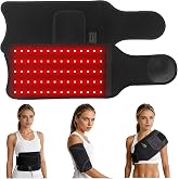 Red Light Therapy Pad, 70 LEDs Adjustable 22.1"x7.1" Light Wrap,Corded | 3 Light Modes, 6 Timers &amp; 5 Intensity Levels for Waist Back Knee Abdomen Legs, Universal Fit for Men Women