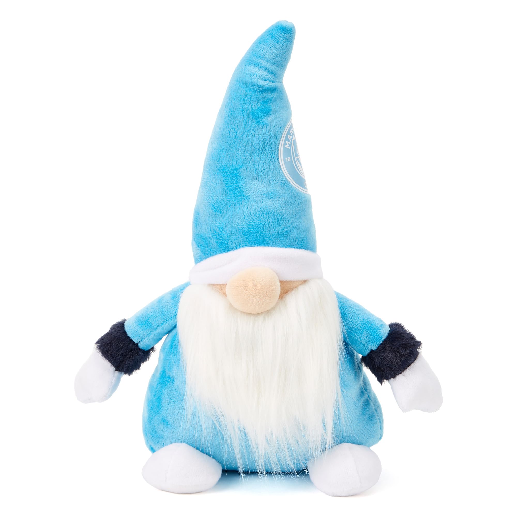 Man City FC Gonk Gnome | 33 cm Officially Licensed Plush, for Adults & Kids | Manchester The Citizens