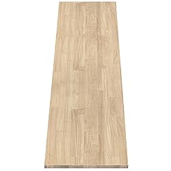 ARIEL 96 x 25 x 1.5 Hevea Unfinished Butcher Block