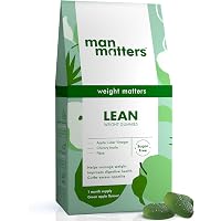 Man Matters Apple Cider Vinegar Gummies For Men | Formulated for Energy Boost & Gut Health - Supports Digestion, Detox…