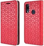 BLU Advance A6 2018 Case, [Kickstand] [Card Slot+Side Pocket] Premium Soft PU Color Matching Leather Wallet Cover Flip Case Protective Case BLU Advance A6(2018) (Red)