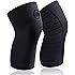 CAMBIVO 2 Pack Knee Brace, Knee Compression Sleeve Support for Running, Arthritis, ACL, Meniscus Tear, Sports, Joint Pain Relief and Injury Recovery