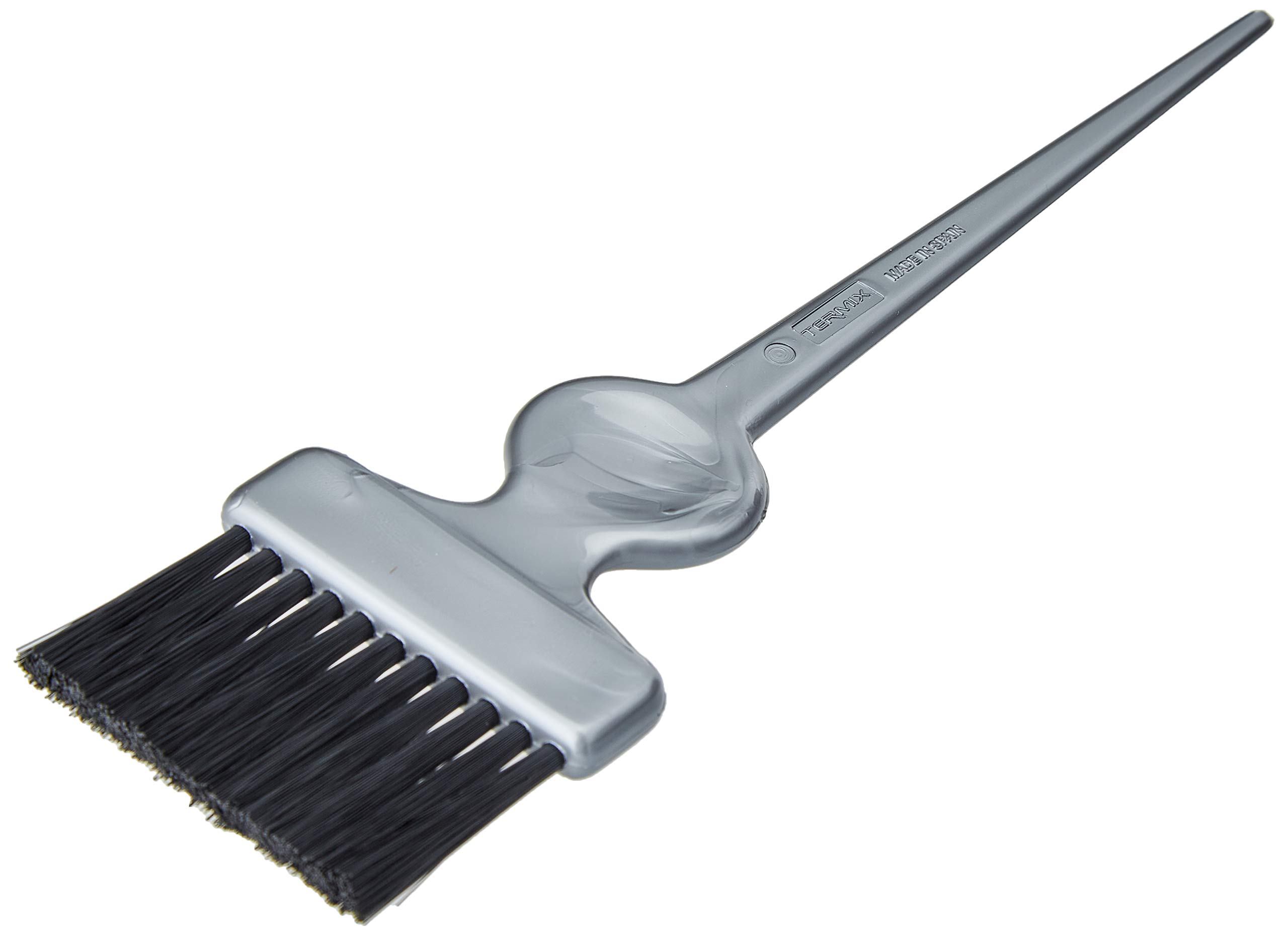 Termix p-010-p1 N2 – Flat Paint Brush, Large, Black Fibre, Colour: Silver.
