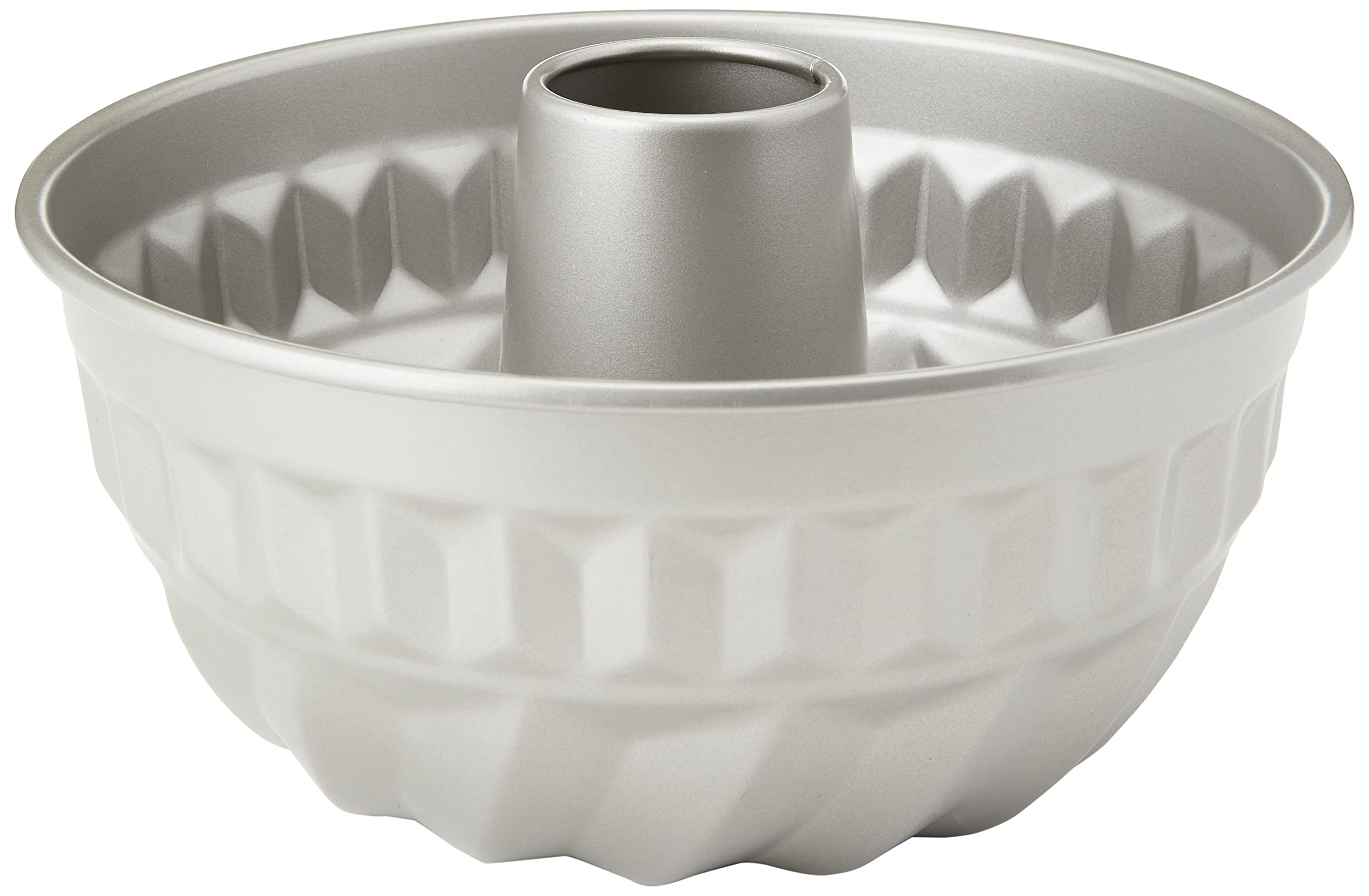 Dexam 17841405 Non stick Round Kugelhopf pan 21.5cm x21.5 cm x9cm , Grey