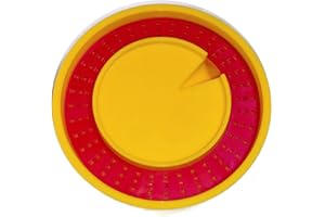 ZAVHOZ Bees Feeding Bowl Bee Feeder Hive Water Drinker Sugar Syrup Drinking Dispenser Tool Plastic Mesh Dish Beehive Watering Station Apiary Accessory Beekeeping Honey Production (Yellow)