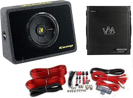 10 inch subwoofer and amp