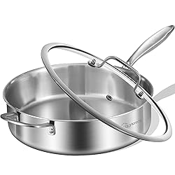 LOLYKITCH Whole Body Tri-Ply Stainless Steel 5.5 QT