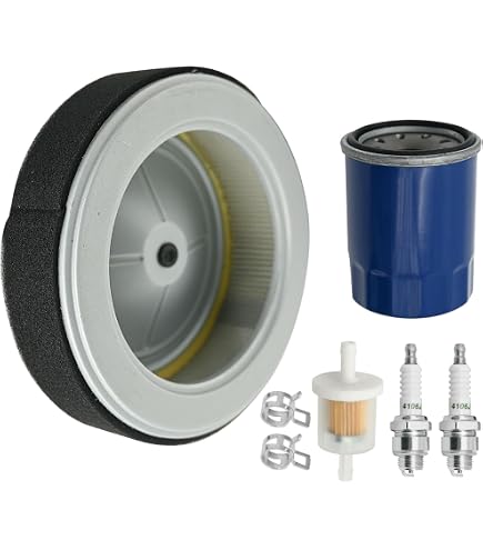 Honda Engine Filters HIFROM Maintenance Kit For Honda GX630 GX660 GX690 Engines - Oil Filter, Air Filter, Fuel Filter & Spark Plugs Honda Engine Tune-up