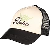 Rip Curl Women's Trucker, Baseball Hat with Adjustable Snapback and Curved Brim for Sun Protection