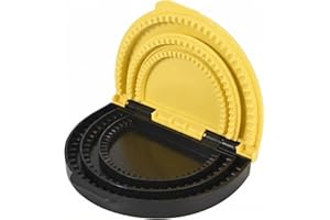 3-in-1 Tortilla Sealer 6/8/10" Detachable Adjustable Crimper Maker Folder Crimp It for Burrito Pasties Dumpling Sandwich Taco