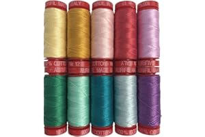 AURIFIL USA Thread Collection, Big Stitch Hand Quilting by Sarah Fielke