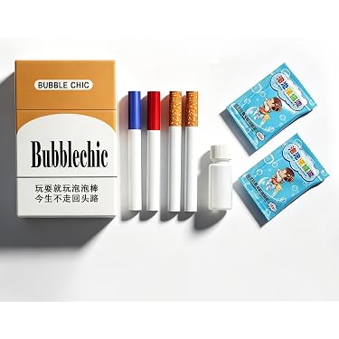 bubble blowing cigarette amazon Amazon.com: Zeetain Bubble Cigarette Pack – Realistic Fake Cigarette Bubble  Blower with Bubble Solution, Mini Cigarette Bubbles Maker for Stress  Relief, Fun Party Gift for Adults : Toys & Games
