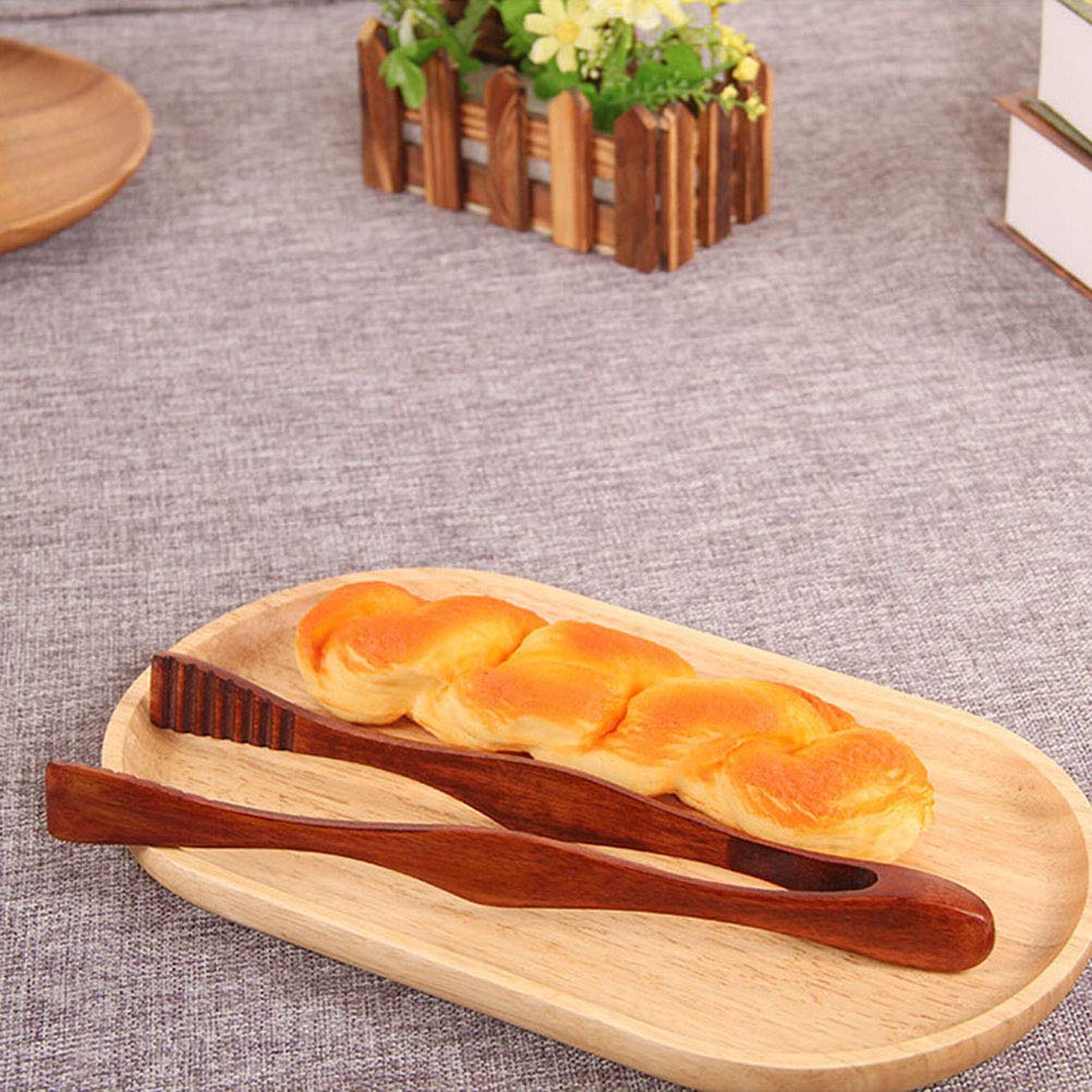 Cuilleres Spatules Et Palettes Couteaux Et Ustensiles De Cuisine Surenhap Pince De Cuisine En Bois Pinces A Steak Barbecue Pain Dessert Patisserie Pince Buffet Cuisine Outils Rodschinson Com