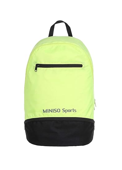 miniso black backpack