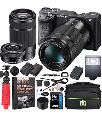 Amazon.com : Sony a6400 Mirrorless Camera with 16-50mm Lens with