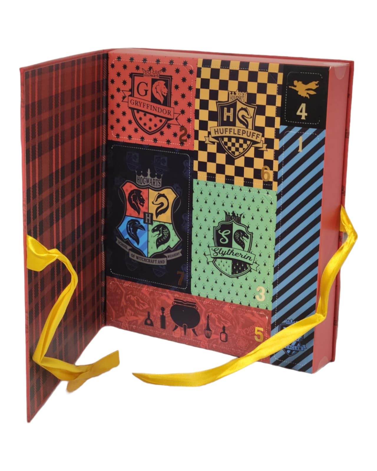 Harry Potter Hogwarts Advent Calendar 7 Days Secret Santa Surprise Stationery Set Christmas Novelty Kids Adults Fun Holiday Xmas Gift Idea