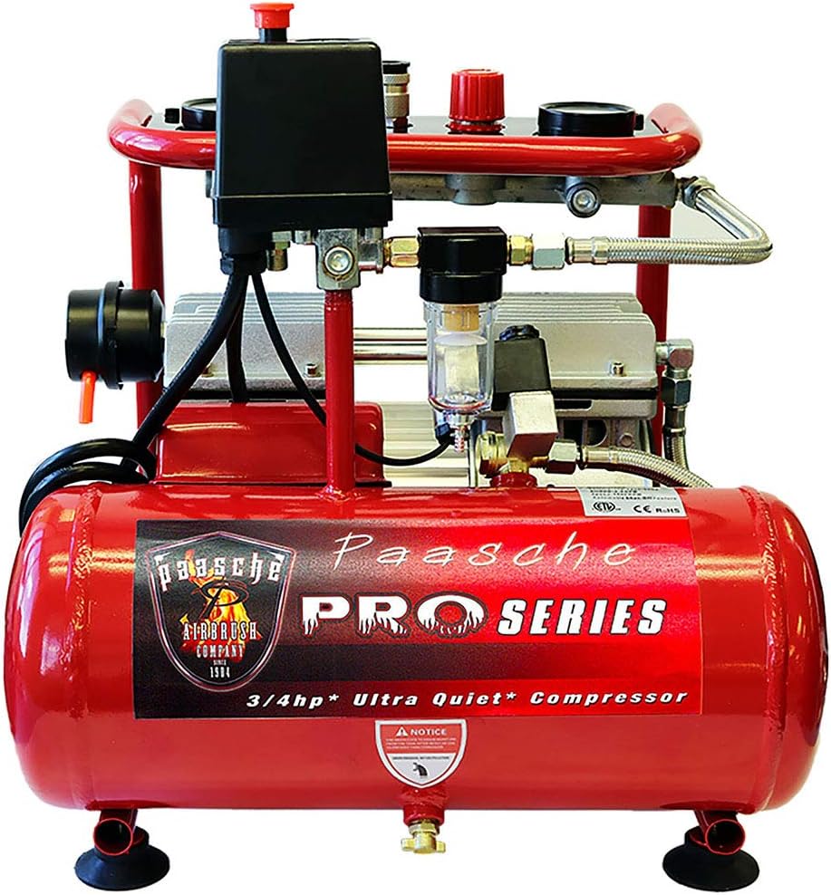 Paasche Airbrush DC850R Compressor for Airbrush