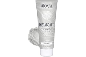 ALOXXI InstaBoost Conditioning Color Mask in Gloss Boss, Adds Glossy Shine and Deeply Conditions Hair, 6.8 Fl Oz