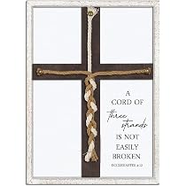 Amazon.com : A Cord of Three Strands Wedding Sign 22"X15.75" Unity ...