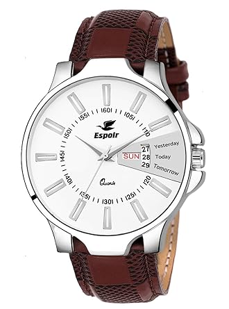 Analog White Dial Mens Watch-LC5087