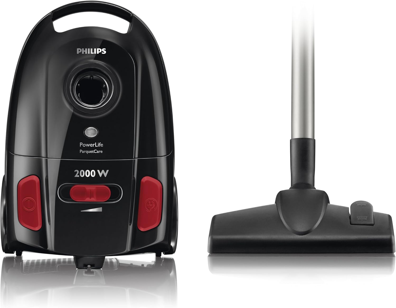 Philips FC8454/01 PowerLife Vacuum Cleaner with Bag 2000 Watts 9 m