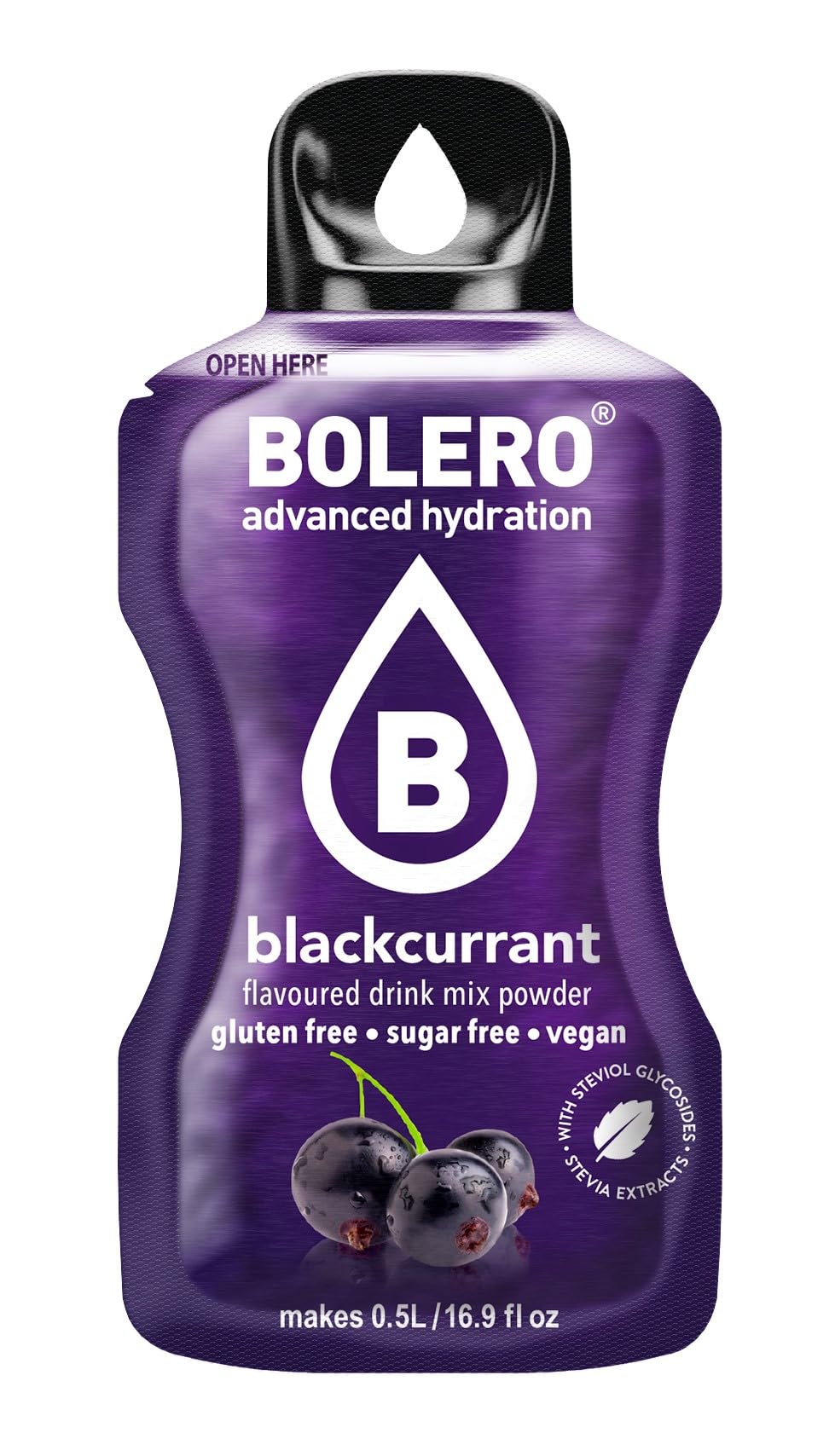 Bolero Sticks, Blackcurrant, 12-Count