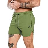PIDOGYM Men's Workout Running Shorts 5 Inch, Lightweight Mesh Gym Athletic Fitted Short Pants for Bodybuilding Training