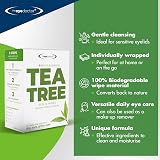 The Eye Doctor Tea Tree Eyelid Wipes 20 Gentle Biodegradable Clean Soothe Dry view 6